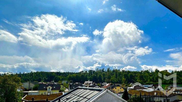 Aussicht von Dachterrasse