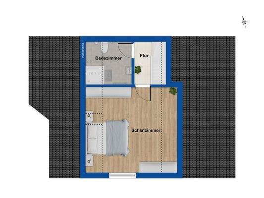 Grundriss Dachgeschoss