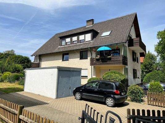 Blick vom Nachbargrundstück