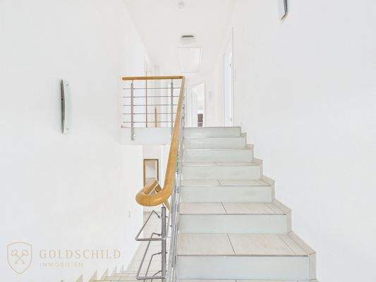 Aufgang in Dachgeschoss