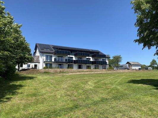 Hausansicht von unten