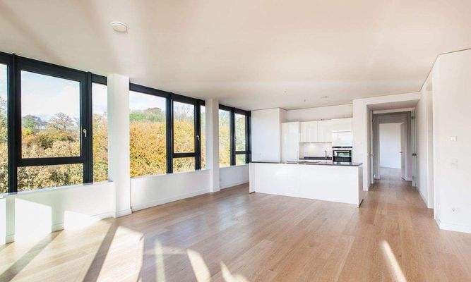 Großzüger Wohnbereich mit offener Küche