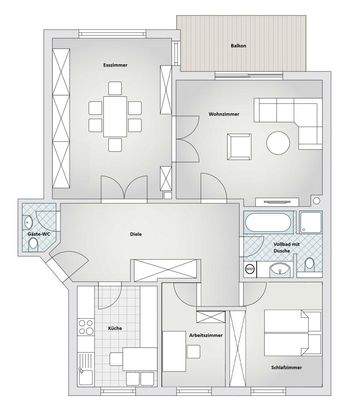 *Optionaler Grundriss 