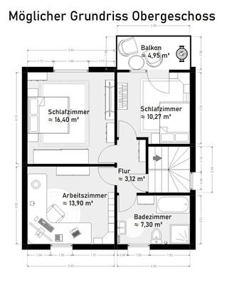 möglicher Grundriss OG