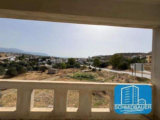 Kreta, Pitsidia: Rohbau - Unfertiges Haus in herrlicher Lage zu verkaufen