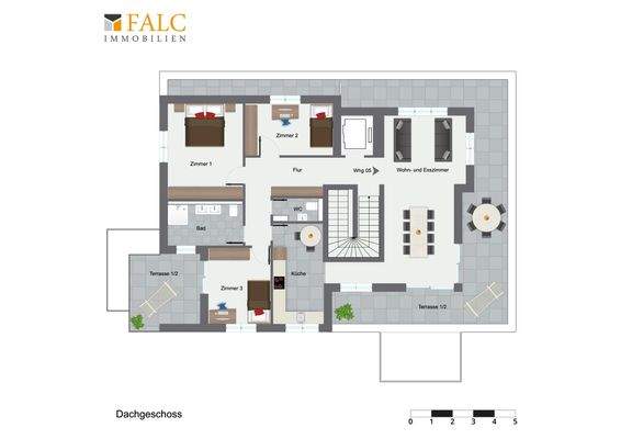 Grundriss Dachgeschoss