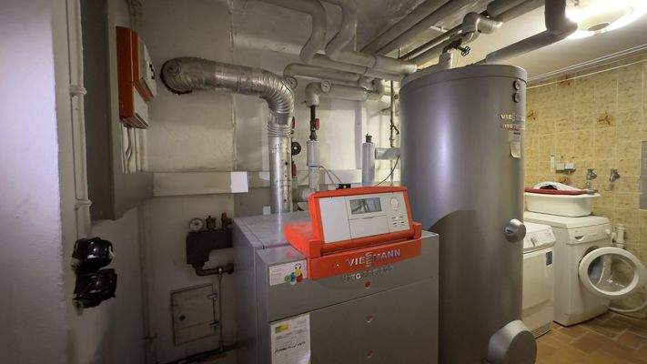Zentralheizung im Keller