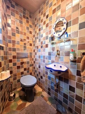 Separate Toilette, Gartenwohnung 