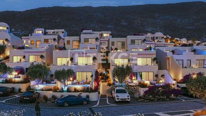 Real Estate with Private Pools and Sea Views in Girne