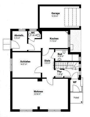 Grundriss Erdgeschoss