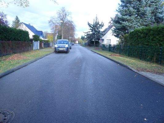 Blick in die C.-Zetkin-Str.