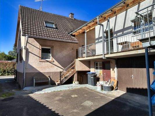 Rückseite Hauptwohnhaus