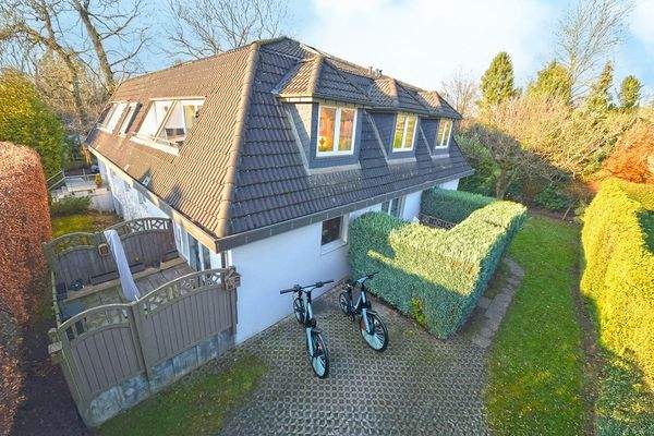 Die Wohnung bietet zwei geschützte Terrassen und jede Menge Wohnkomfort