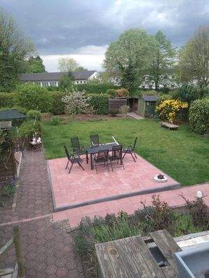 Terasse/Aufstellpoolplatz