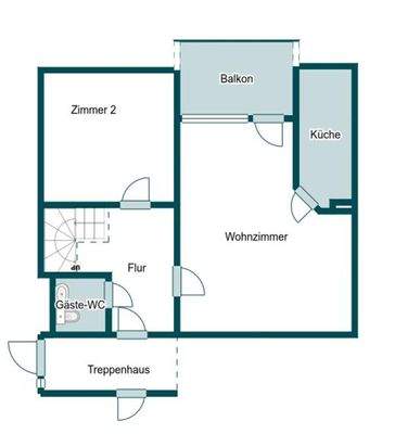 Grundriss Skizze 2.OG