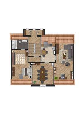 Wohnung Nr. 3 im Dachgeschoss