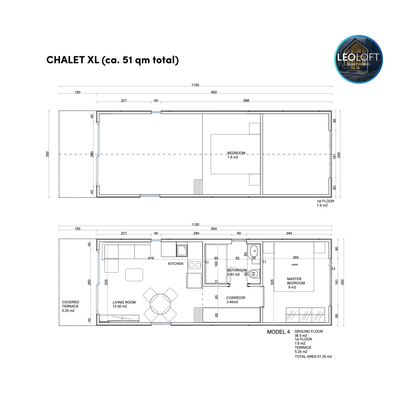 CHALET XL - ca. 51 qm