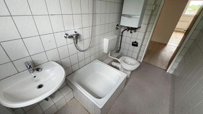 Kompaktes Badezimmer