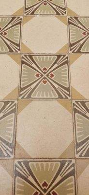 Original Fliesenboden Villeroy und Boch