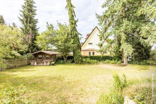 Südlicher Grundstücksbereich