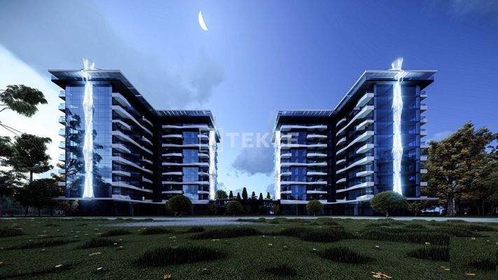 Apartments with Extensive Facilities Close to Sea in Alanya