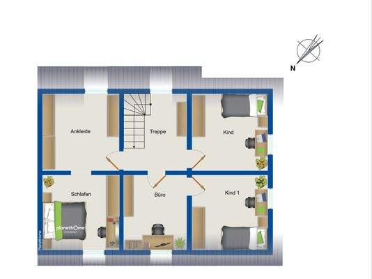 Grundriss - Obergeschoss