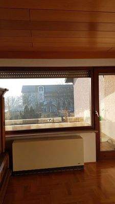 Blick aus Wohnzimmer 