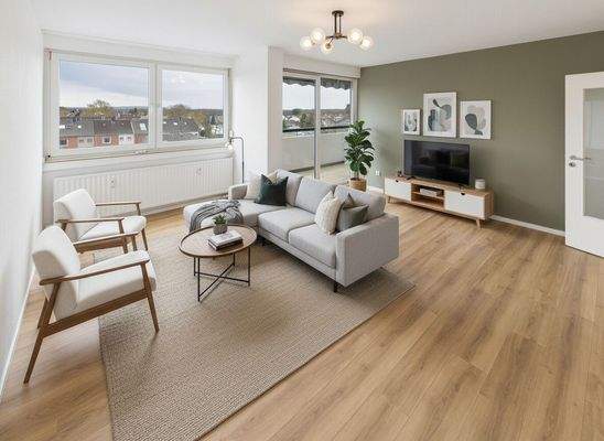 Wohnzimmer, KI generiert