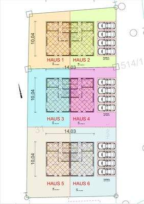 Schnitt Grundstücke