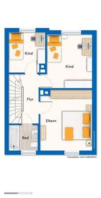 Grundriss Obergeschoss
