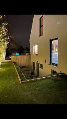 Vorgarten Nachtbeleuchtung 2