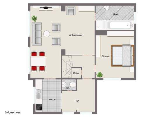 Grundriss Erdgeschoss