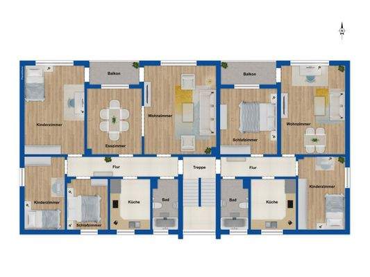 Grundriss 1. Obergeschoss