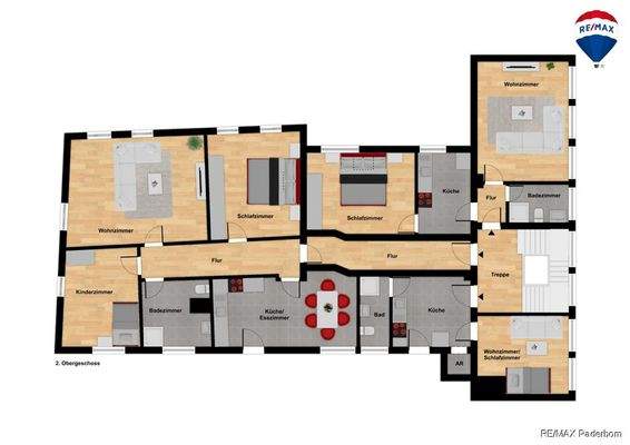 Grundriss 2. Obergeschoss