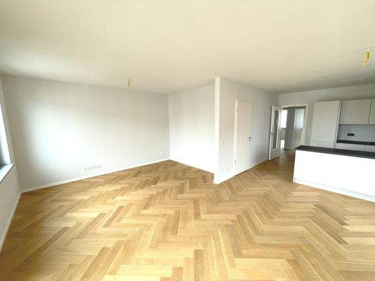 Moderne Wohnung mit Parkett