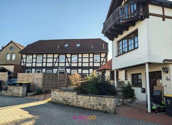 Frontansicht Fachwerkhaus