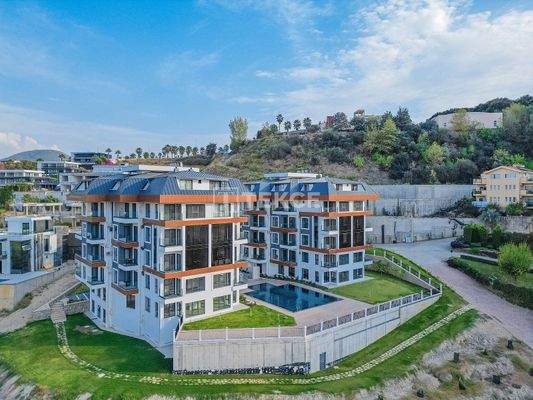 Apartments with Hotel Facilities in Alanya Kargıcak