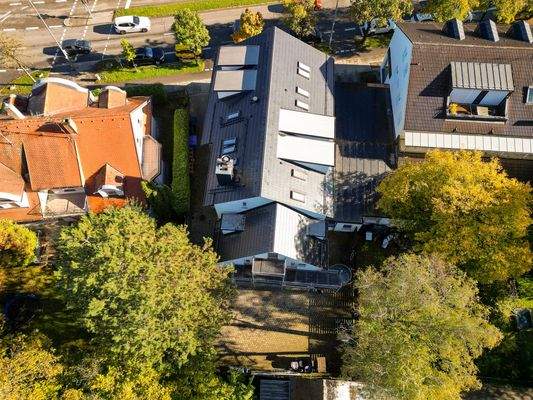 Vogelperspektive von Süden