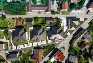 Draufsicht Wohnanlage