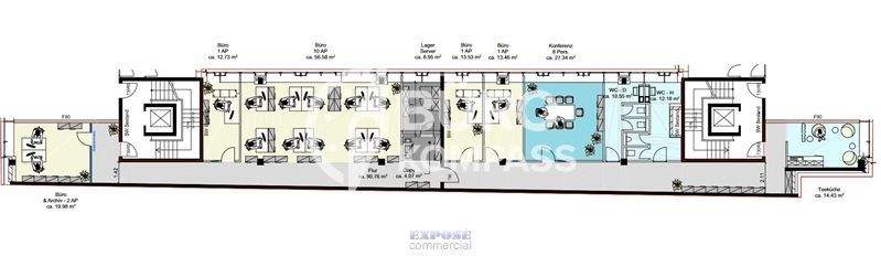 Grundriss 1.OG ME 10