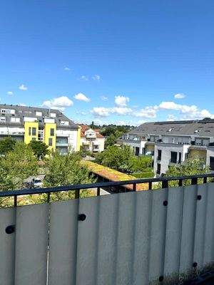 Aussicht auf Wohnanlage