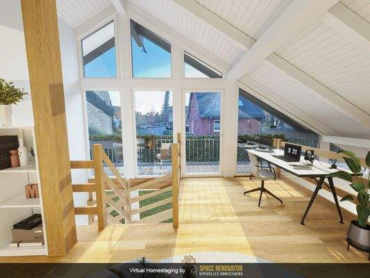 virtuell bearbeitet, Alternative Dachgeschoss, Galerie