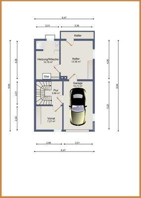 Grundriss Kellergeschoss