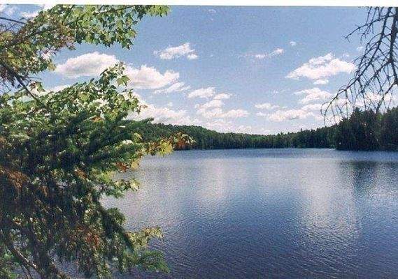 Herrliche Seenlandschaft Umgebung