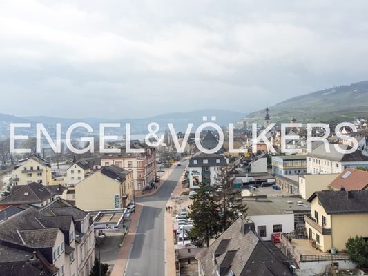 Blick über Rüdesheim am Rhein