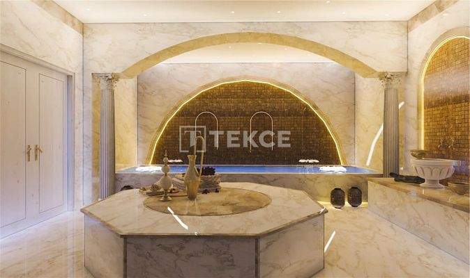 Apartment with Island View in a Secure Complex in Kartal Istanbul