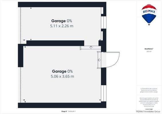 RE/MAX Immobilien DeLux Einfamilienhaus Nalbach Grundriss Garage