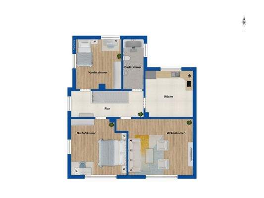 Grundriss - Obergeschoss