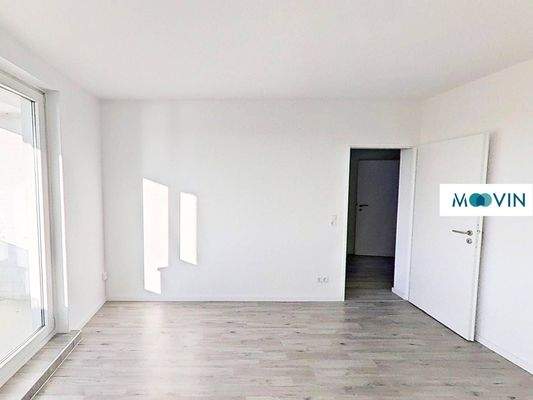 Ansicht II: Wohn- und Esszimmer