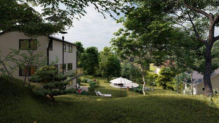 Mögliche Visualisierung Grundstück Nr. 5